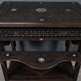 Syrian walnut table – late 19th century