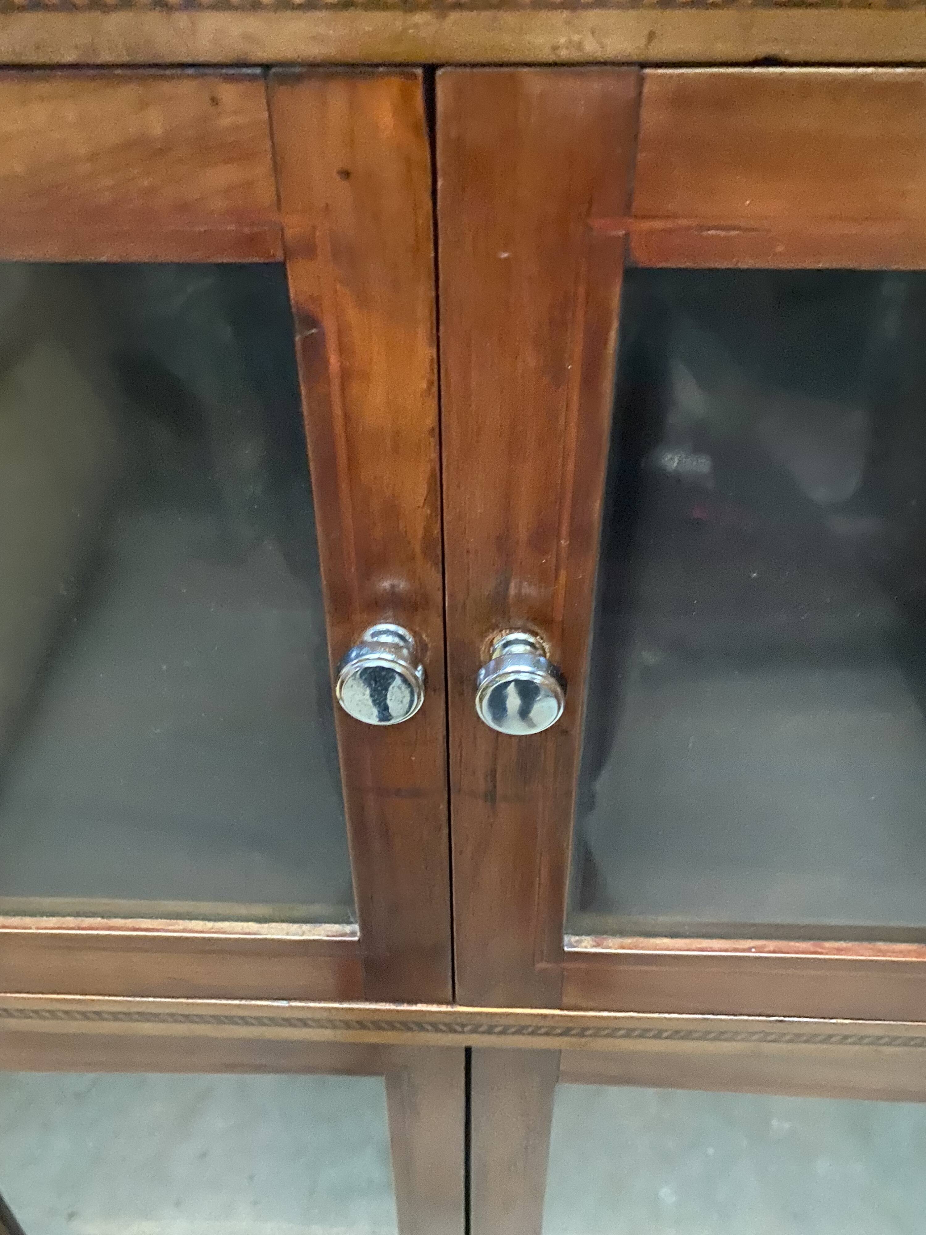 Small Art Deco library display case