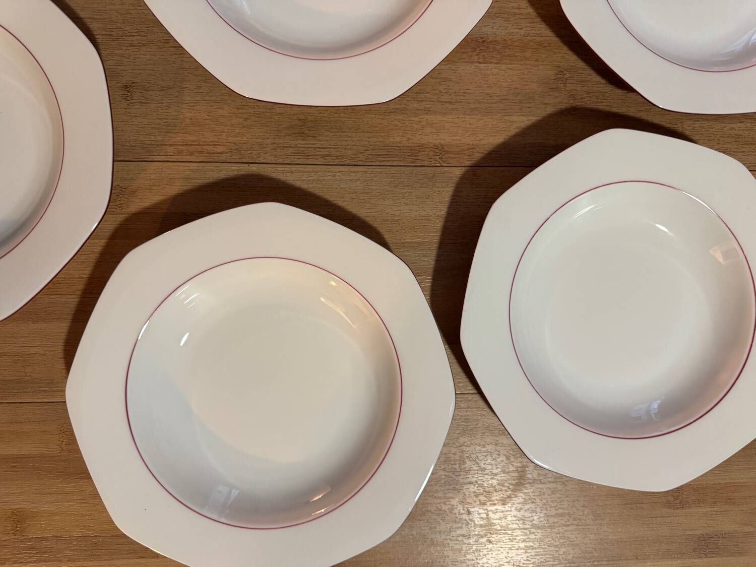 Set of 8 deep plates - Seltmann Weiden