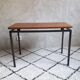 Table d'appoint en teck vintage