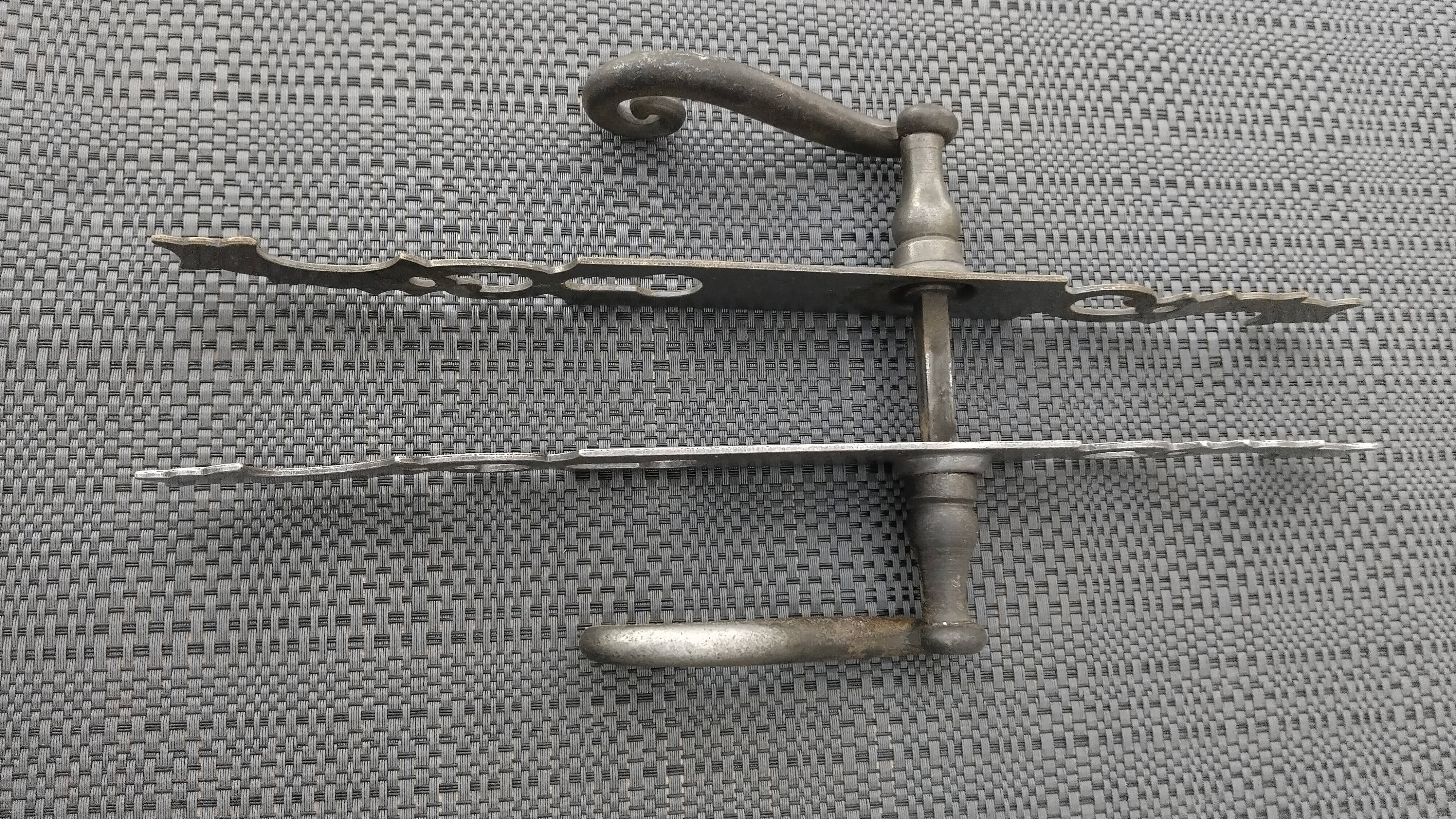 Antique door handles