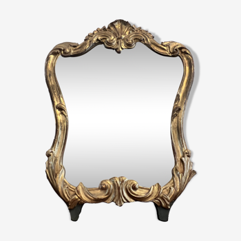 Miroir de style rocaille .