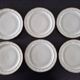 Bernardaud à Limoges - Série de 6 assiettes plates - Modèle Louis XV