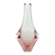 Mid-century modern vase, glass, Czechoslovakia, 1950s
