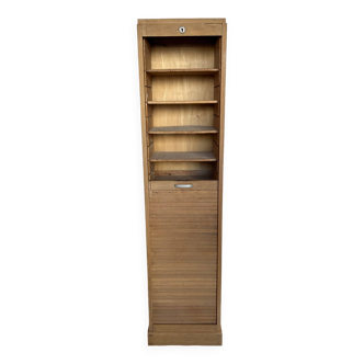 Stripped filing cabinet in oak veneer