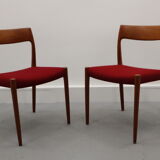 Danish Chairs by Niels Møller for J. L. Møllers, 1960