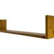 Étagère murale en bois vintage en pin