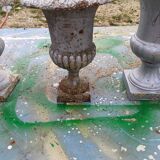 Lot de 6 Vases Médicis en Fonte de Charleville - Mézières 1900