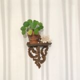 Farm wooden wall shelf