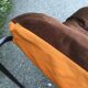 2 brown armchairs from the 70