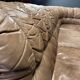 Vintage brown leather modular sofa by Laauser, 1960s