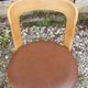 Pair of chairs by Swiss designer Bruno Rey in wood and brown skai