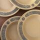 6 assiettes creuses Kiln Craft Bacchus | Grès anglais Staffordshire
