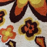 Tapis Vintage Floral Latch Hook