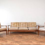 Mid-Century Living Room Set by Eugen Schmidt for Soloform, 1960s, Set of 3