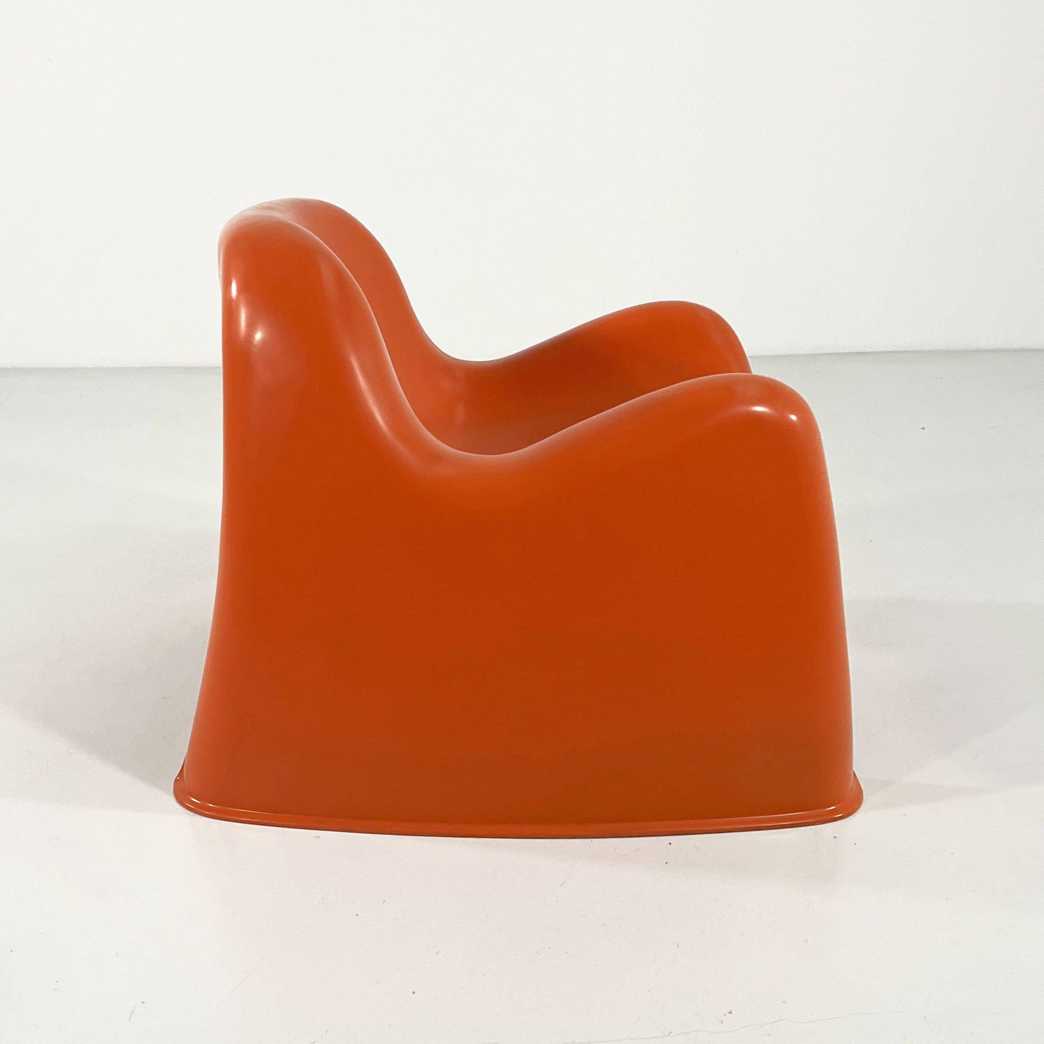 Toga armchair in orange by Sergio Mazza for Artemide, 1960