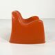 Toga armchair in orange by Sergio Mazza for Artemide, 1960