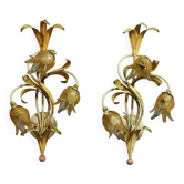 Florenz Wall Lights in Iron and Murano Glass