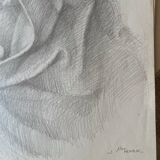 Fine art pencil portrait