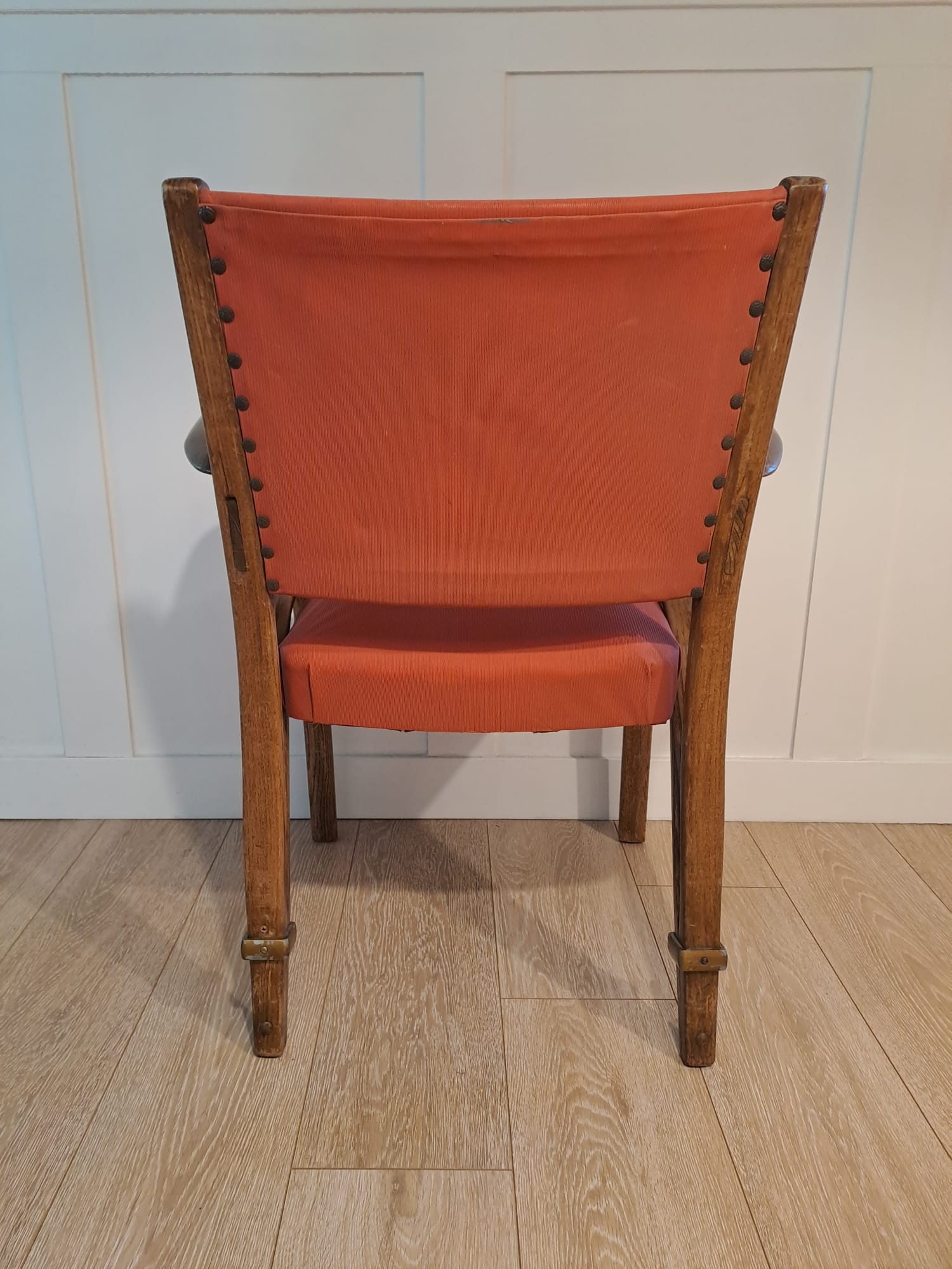Bow wood armchair by Hugues Steiner