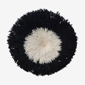 Juju hat blanc contour noir de 60 cm