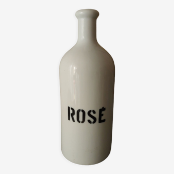 Ceramic bottle, "Rosé" lettering