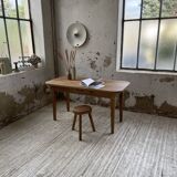 Solid oak farmhouse table 150 cm