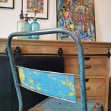 Pair of industrial bistro chairs