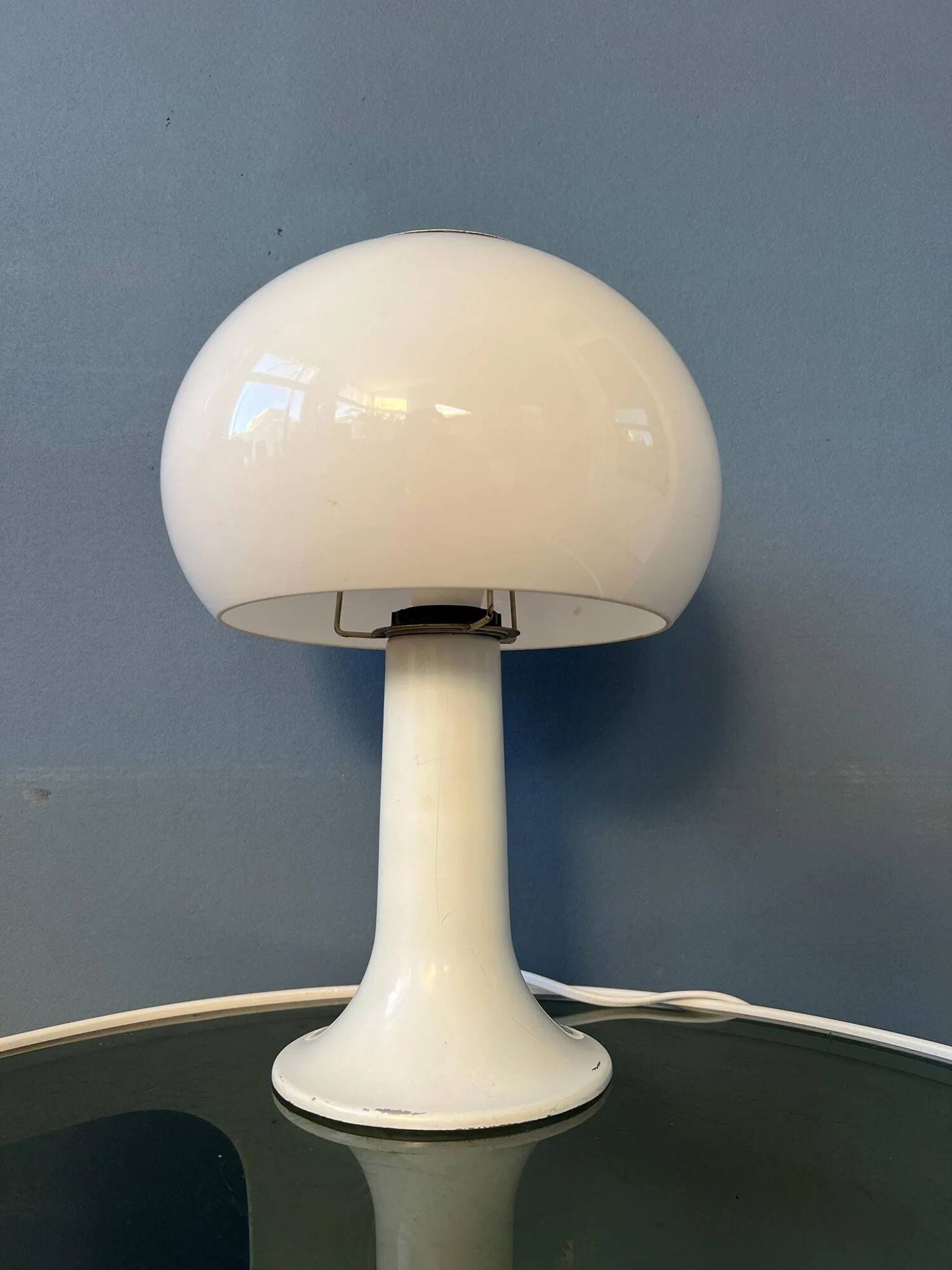 Lampe de table champignon Herda style Space Age, milieu du siècle
