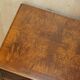 1940s vintage walnut commode with butler's serving tray.