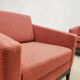 Midcentury design cubic armchairs lounge club chairs Theo Ruth Artifort set of 2