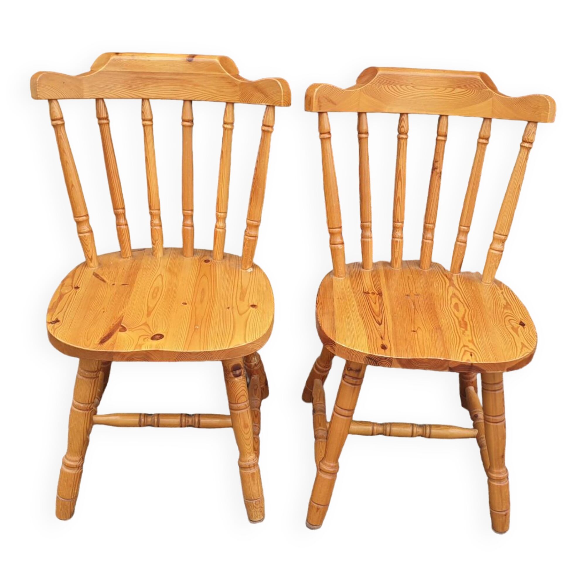 2 chaises western