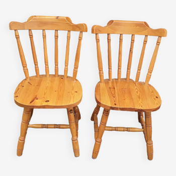 2 western chairs