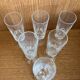 1970s Cristal d'Arques Series B champagne flutes: set of 6