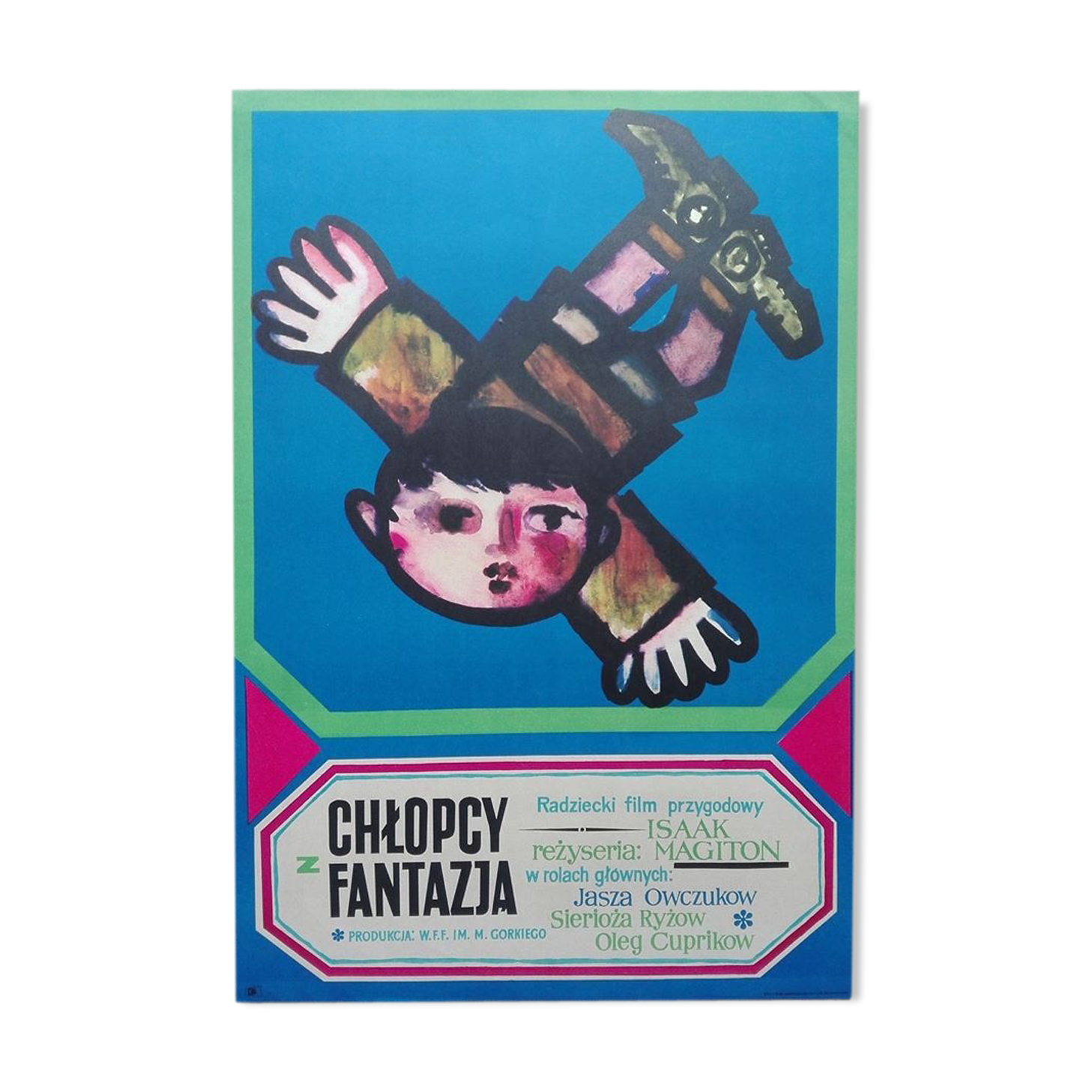 The fantasy boys original movie Polish poster