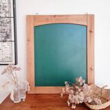 Memo board old slate wood