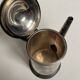 Christofle chocolate pot, silver-plated metal