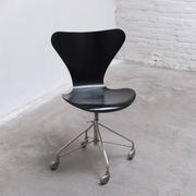 1st edition '3117' swivel desk chair by Arne Jacobsen for Fritz Hansen, 1955