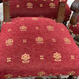 Living room (carved chairs and armchairs) in Louis XIII style