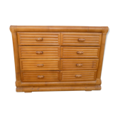 Bamboo chest of drawers