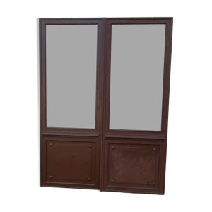 Portes vitrées de meuble