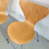 6 chaises série 7 par Arne Jacobsen pour Fritz Hansen