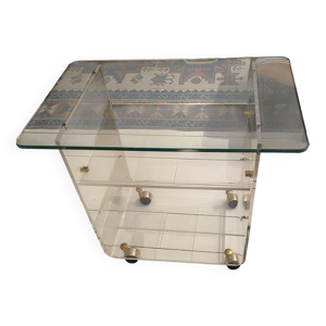 Table Roulante Desserte - niveaux