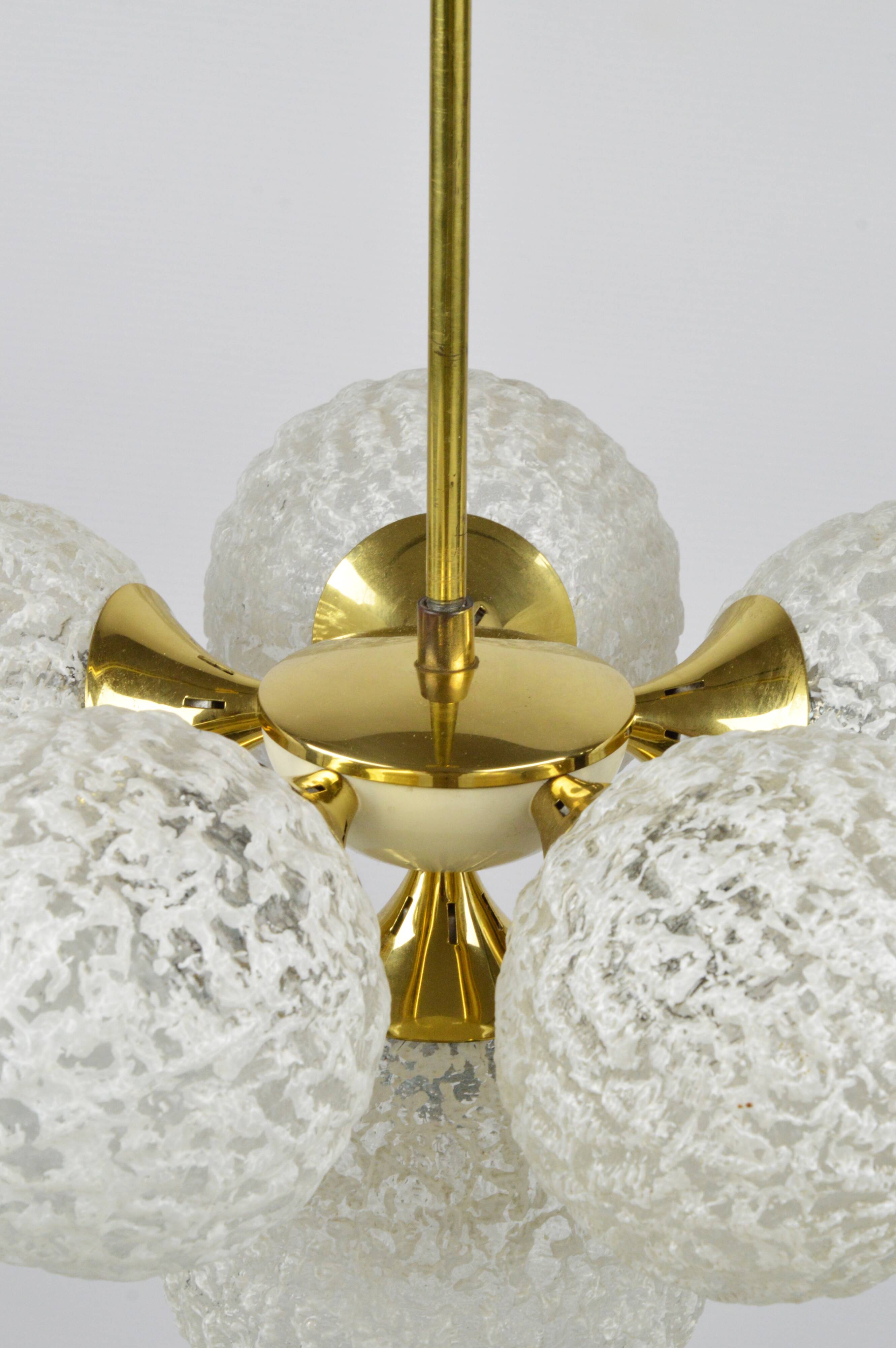 Lustre Spoutnik, années 1970