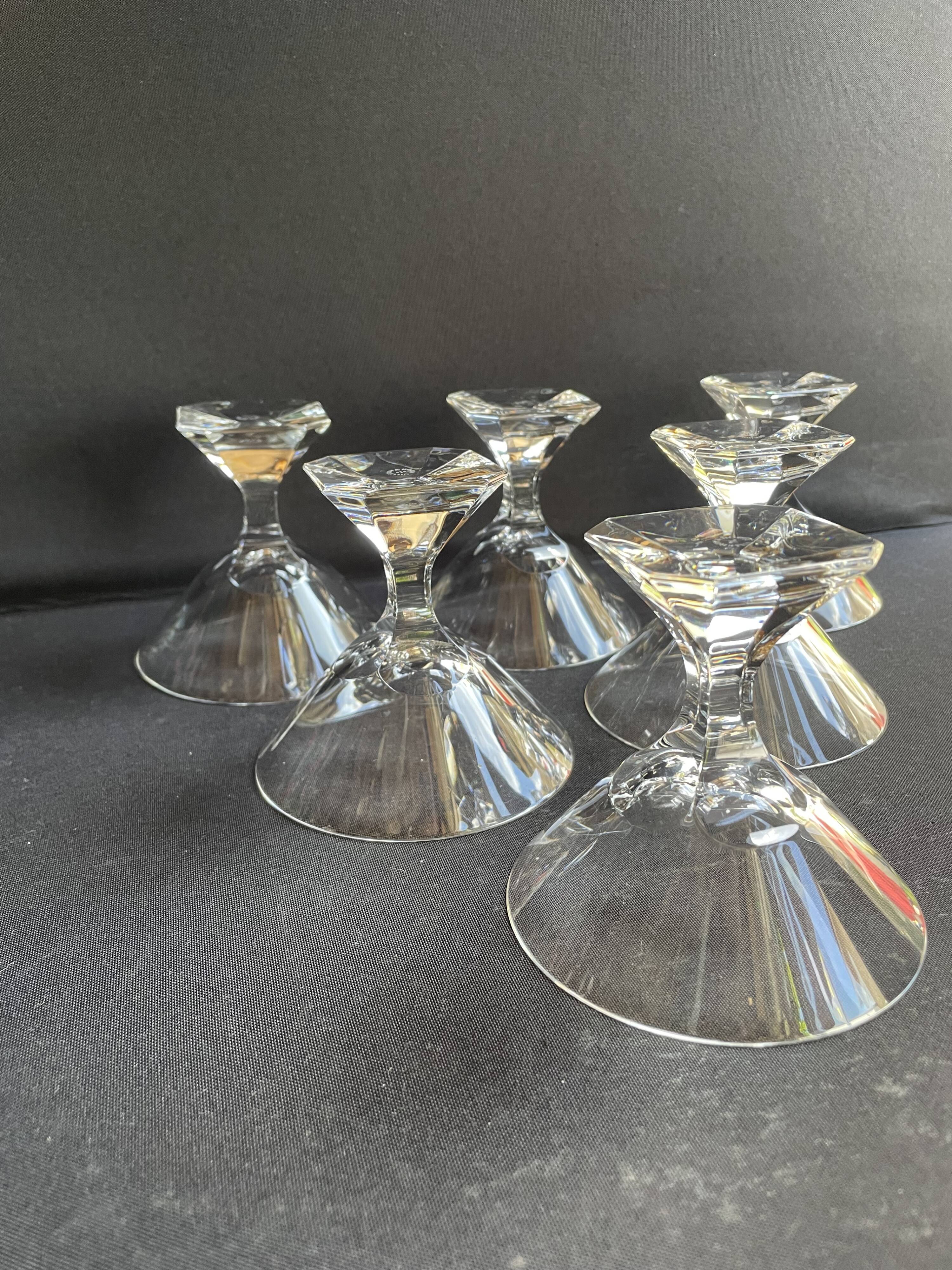 6 Crystal Champagne Coupes – Villeroy & Boch