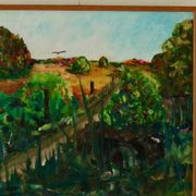 Oil on Swedish canvas "Autumn Landscape", Wimar 48