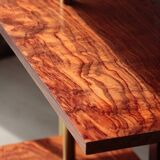 Illuminated Room Divider - Rosewood & Brass