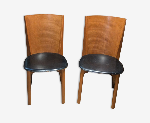 Paire de chaises italiennes