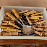 Ion and bamboo cutlery set 74 pieces