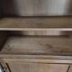 Vintage oak secretary shelf